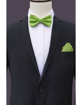 lime green bow tie